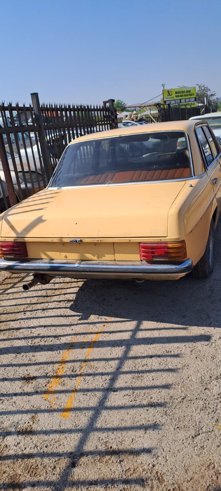 W114 Mercedes stripping for spares yellow - Private Seller W114 Mercedes stripping for spares yellow - Private Seller