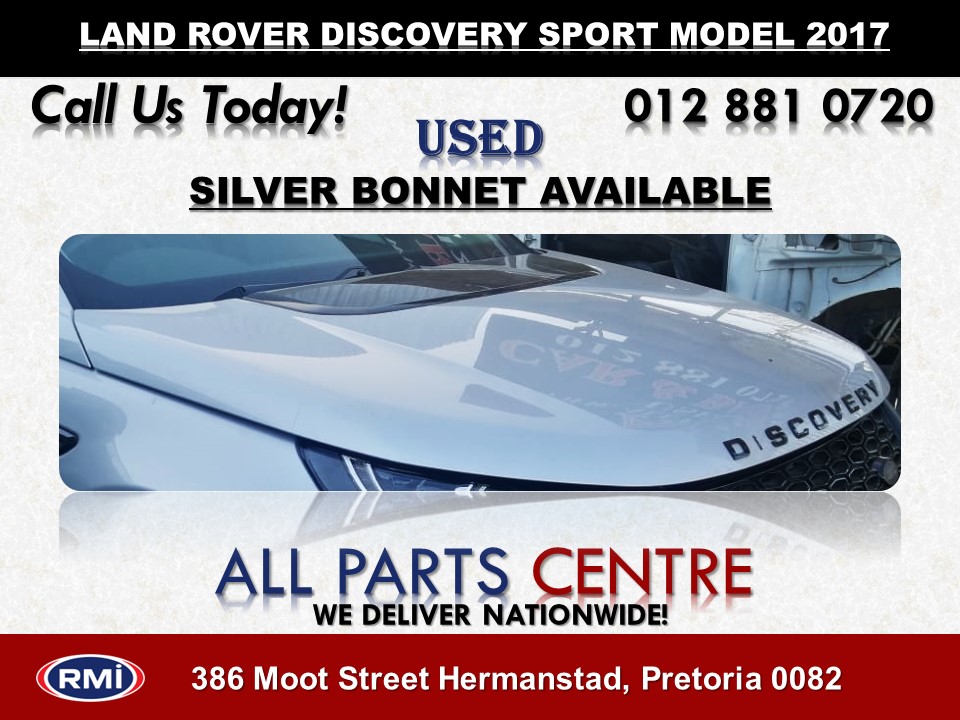 Land Rover Discovery Sport Used Silver Bonnet for Sale Land Rover Discovery Sport Used Silver Bonnet for Sale