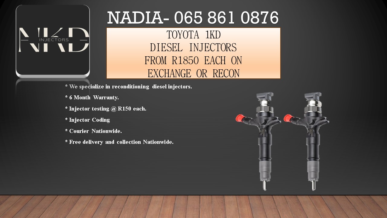 DIESEL INJECTORS FOR TOYOTA 1KD - Private Seller DIESEL INJECTORS FOR TOYOTA 1KD - Private Seller