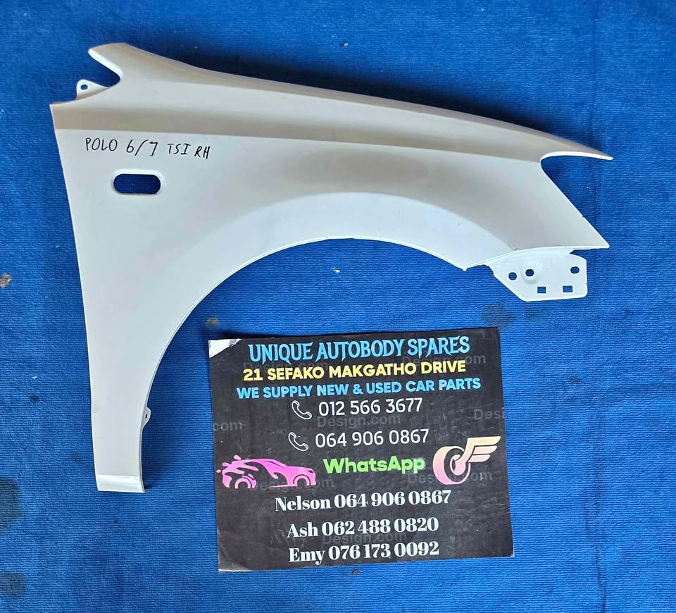 VW Polo 6 / 7 TSI Right Fender VW Polo 6 / 7 TSI Right Fender