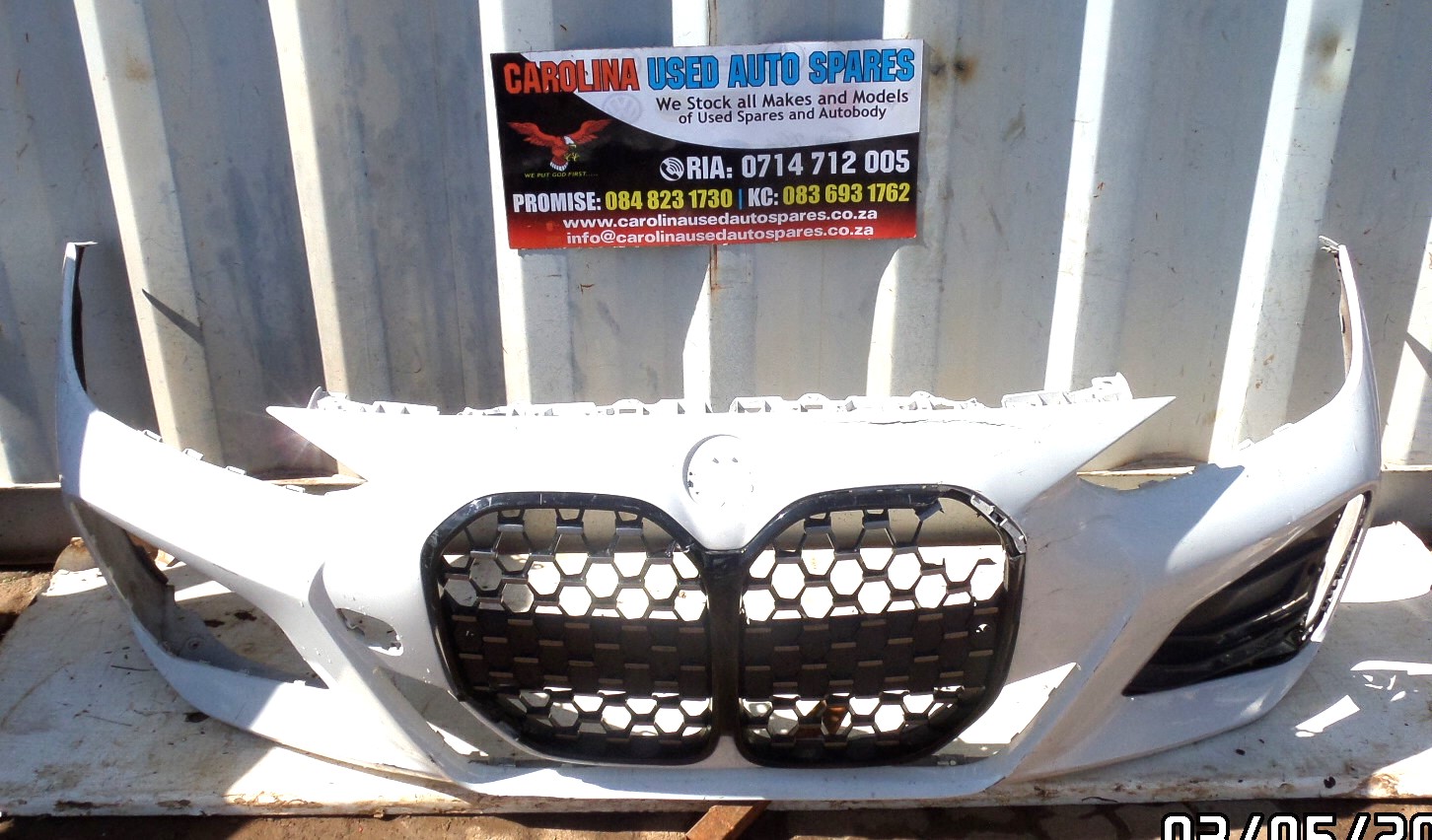 BMW G22/G23 front bumper with grill and left side foglight cover - Private Seller BMW G22/G23 front bumper with grill and left side foglight cover - Private Seller