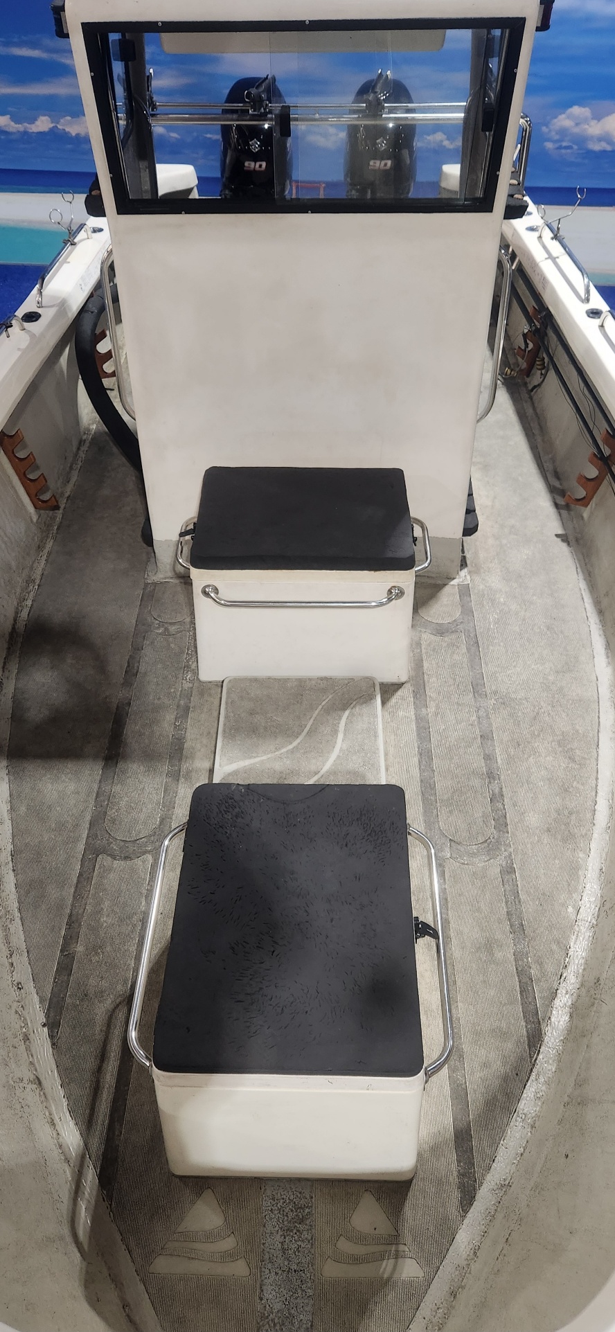 KANYA CRAFT 22 FT CC ON TRAILER 2 X 90 SUZUKI 4 STROKES