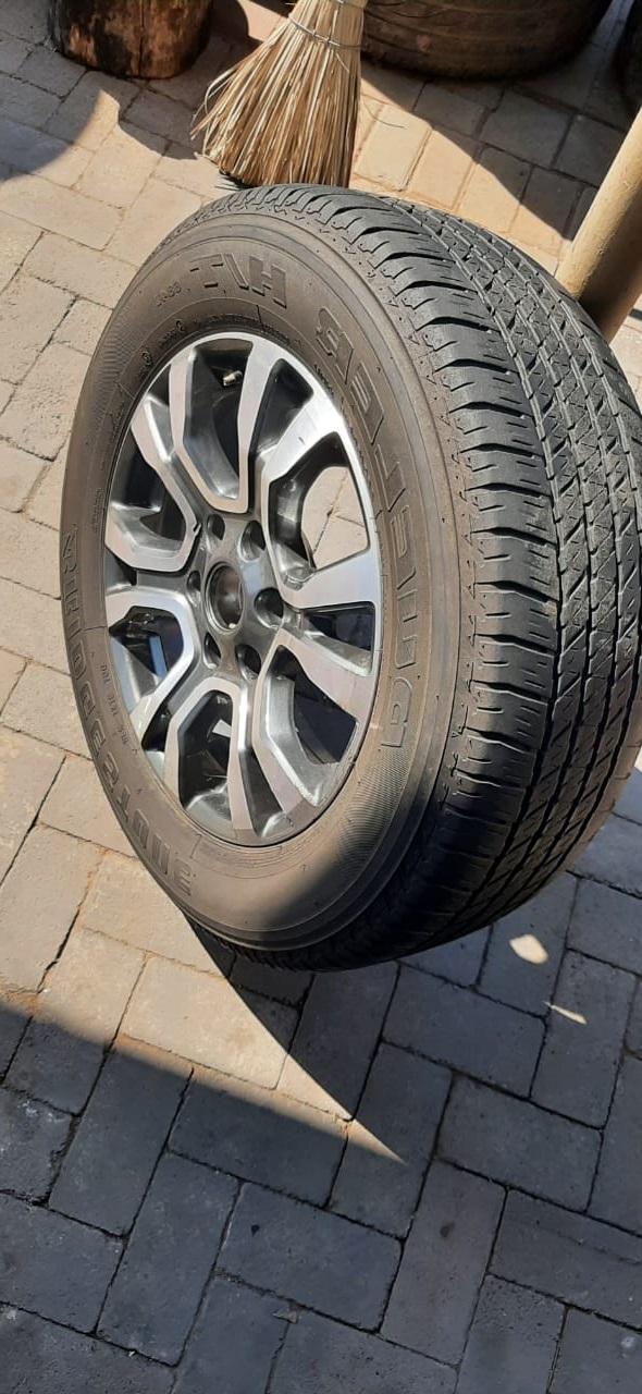 18" Ford Ranger Wildtrack original mag with used 265/60/18 tyre to use for spare - Private Seller 18" Ford Ranger Wildtrack original mag with used 265/60/18 tyre to use for spare - Private Seller