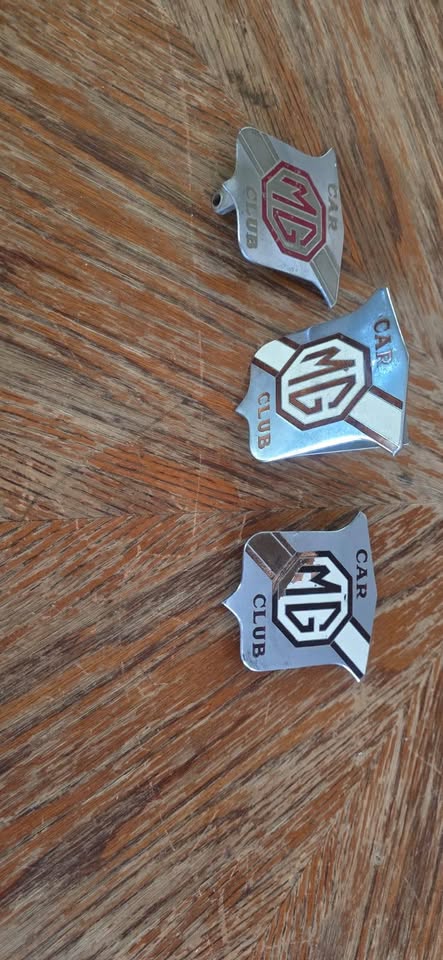 3 X MG Car Club Badge - Private Seller 3 X MG Car Club Badge - Private Seller