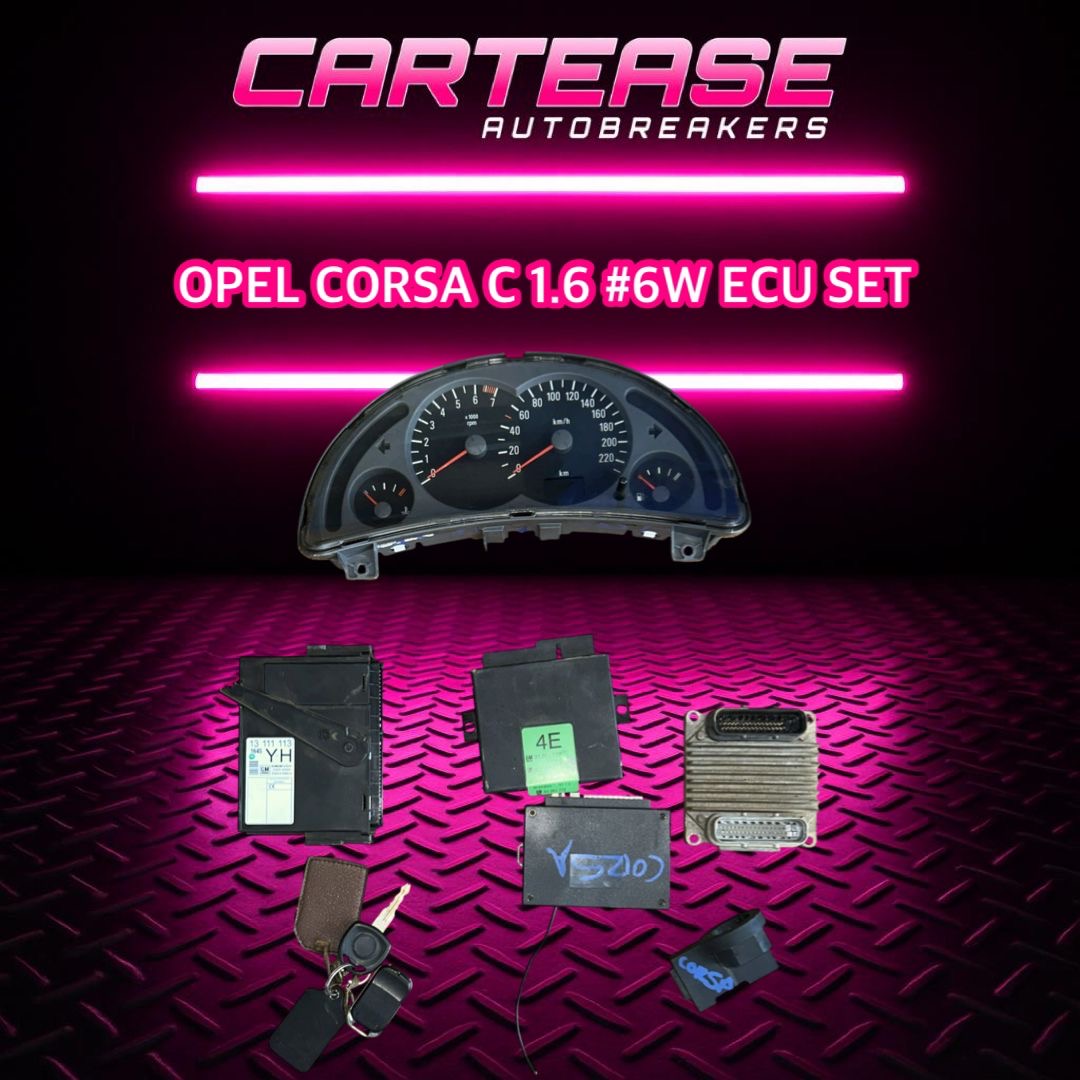 Opel Corsa C 1.6 #6W ECU Set For Sale!!! - Private Seller Opel Corsa C 1.6 #6W ECU Set For Sale!!! - Private Seller