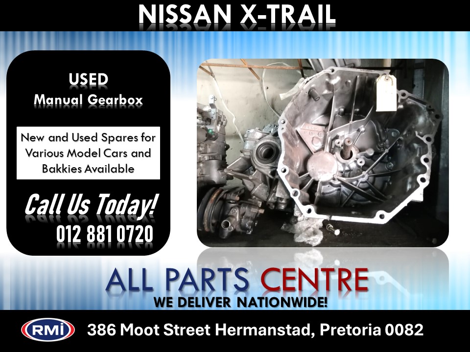 Nissan X-trail Used Manual Gearbox for Sale Nissan X-trail Used Manual Gearbox for Sale