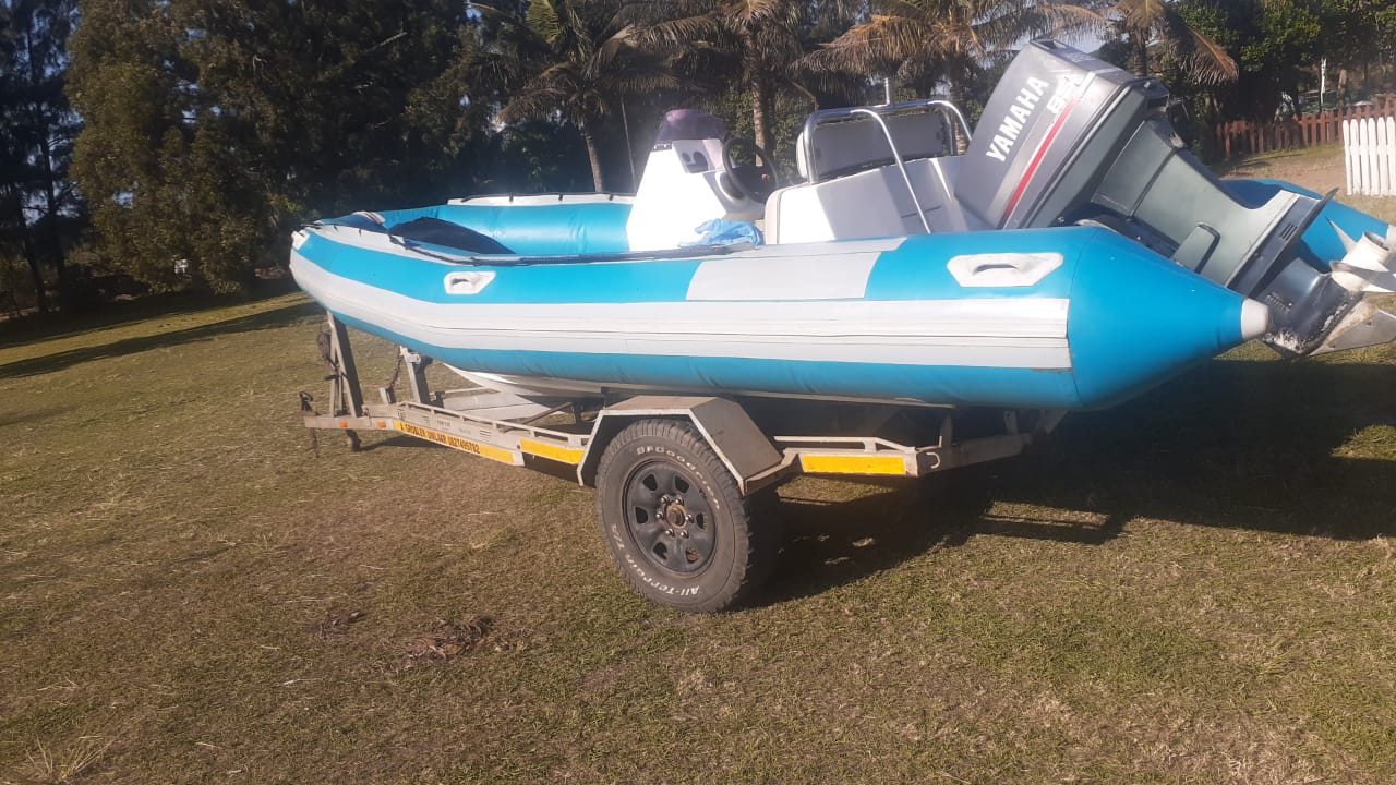 Duck for sale new pontoons.fitted with 85 yamaha with trim and tilt.start fitst 