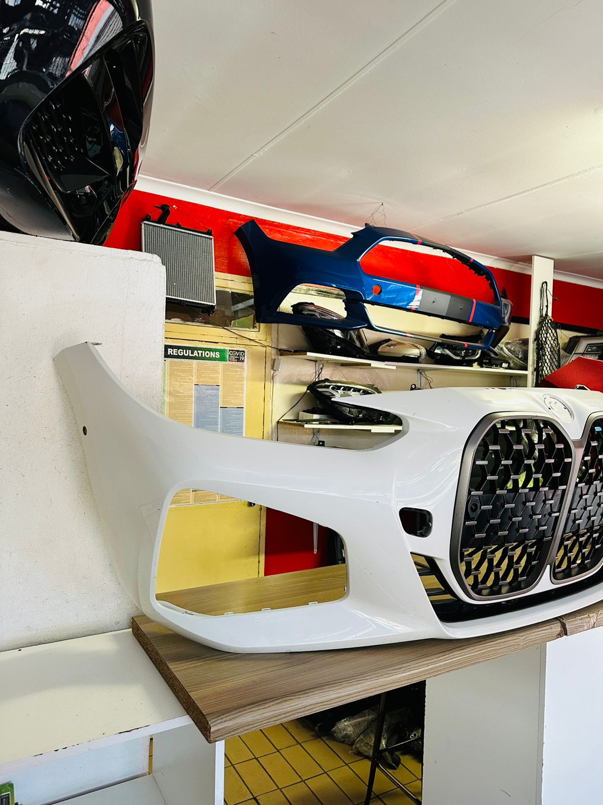 2022 BMW 4 SERIES G22/G23 FRONT BUMPER WITH MAIN GRILL AVAILABLE FOR SALE - Private Seller