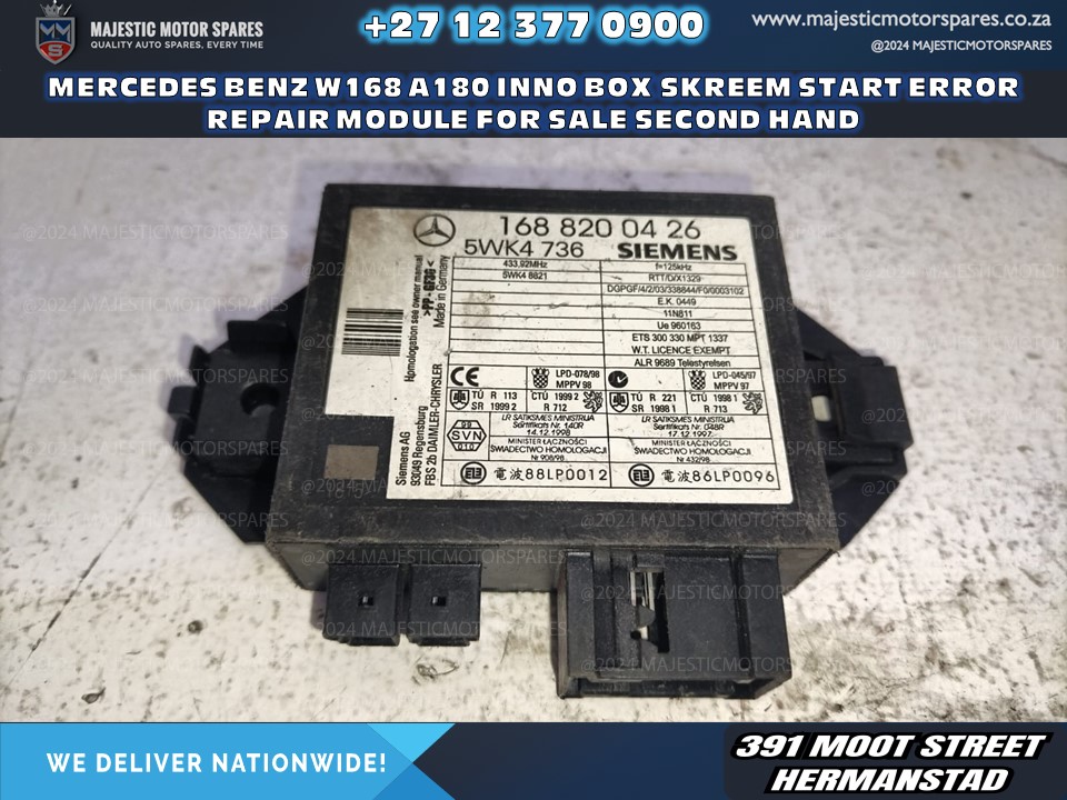 Mercedes W168 A-Class Inno Box SKREEM Start Error Repair Module for Sale - Private Seller Mercedes W168 A-Class Inno Box SKREEM Start Error Repair Module for Sale - Private Seller