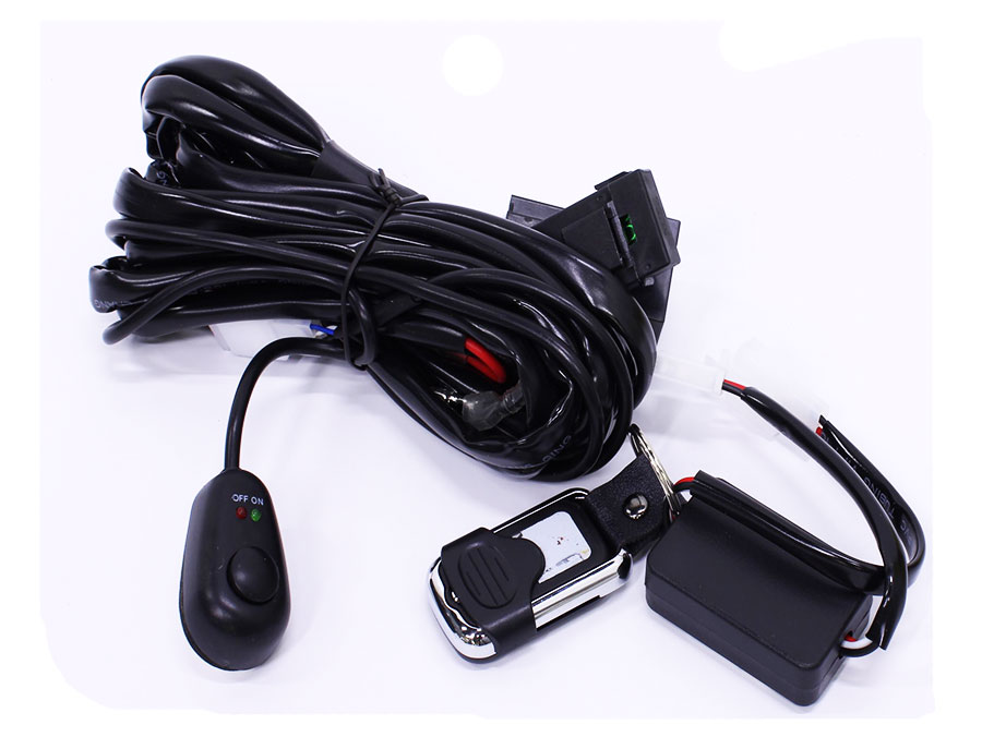 Wiring Harness for LED Light bar with Remote