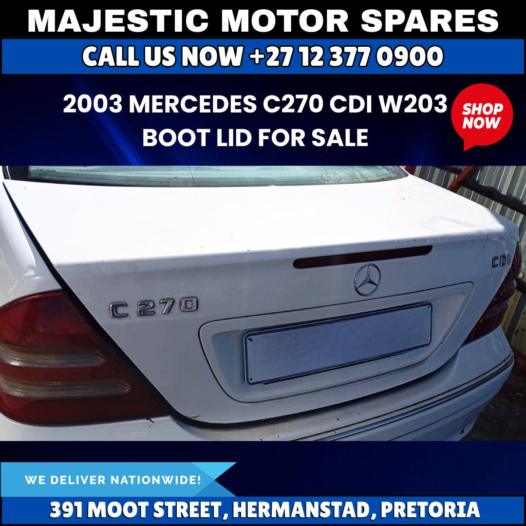Mercedes C270 CDI W203 Boot lid for Sale - White - Private Seller Mercedes C270 CDI W203 Boot lid for Sale - White - Private Seller