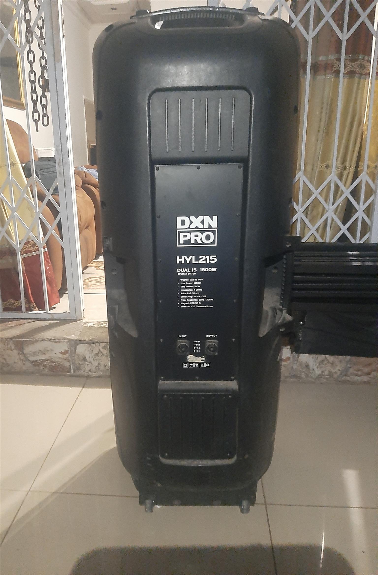 POWERFUL 15 INCH 1000W  DJ SPEAKERS