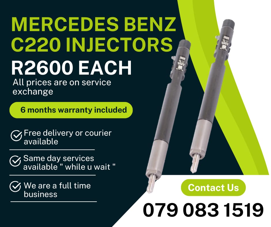 MERCEDES BENZ C220 INJECTORS FOR SALE WITH WARRANTY INCLUDED - Private Seller MERCEDES BENZ C220 INJECTORS FOR SALE WITH WARRANTY INCLUDED - Private Seller