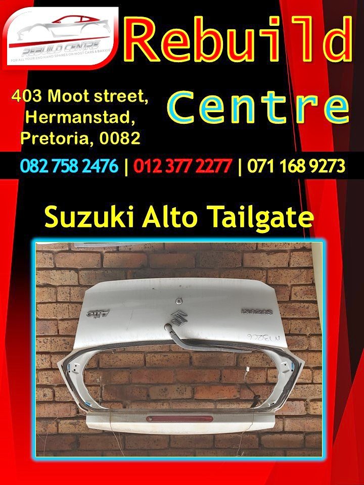 Suzuki Alto Tailgate for sale - Private Seller Suzuki Alto Tailgate for sale - Private Seller