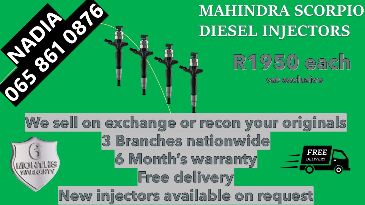 MAHINDRA SCORPIO DIESEL INJECTORS FOR BY NKD DIESEL INJECTORS - Private Seller MAHINDRA SCORPIO DIESEL INJECTORS FOR BY NKD DIESEL INJECTORS - Private Seller