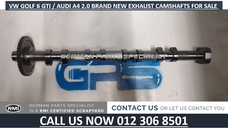 VW GOLF 6 GTI / AUDI A4 2.0 BRAND NEW EXHAUST CAMSHAFTS FOR SALE - Private Seller VW GOLF 6 GTI / AUDI A4 2.0 BRAND NEW EXHAUST CAMSHAFTS FOR SALE - Private Seller