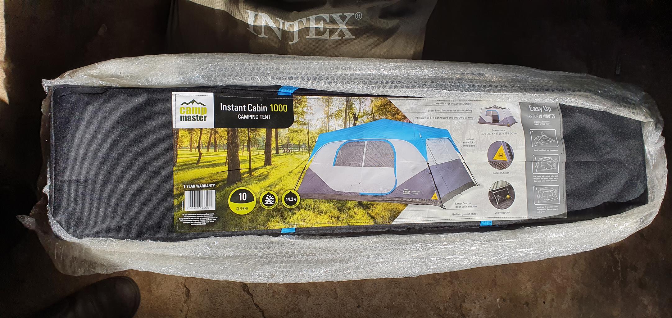 Campmaster 10 2025 person instant tent