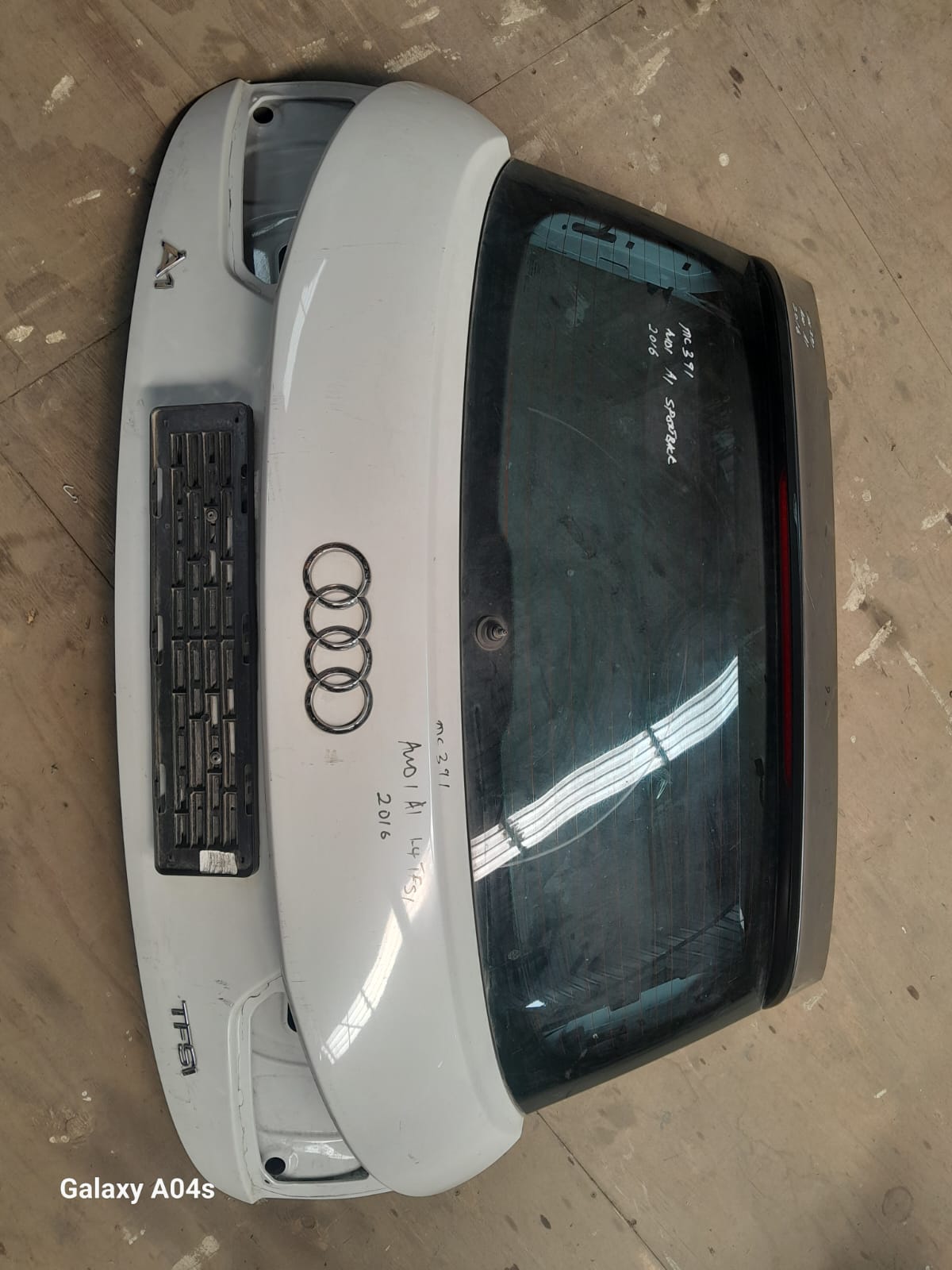 AUDI A1 SPORT BACK 2016 REAR TAILGATE FOR SALE - Private Seller AUDI A1 SPORT BACK 2016 REAR TAILGATE FOR SALE - Private Seller
