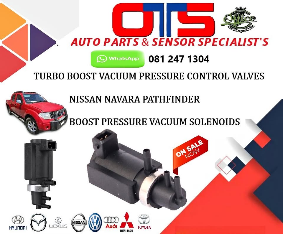 NISSAN NAVARA D40 YD25 PATHFINDER BOOST PRESSURE CONTROL SOLENOID 14956-EB70B. - Private Seller