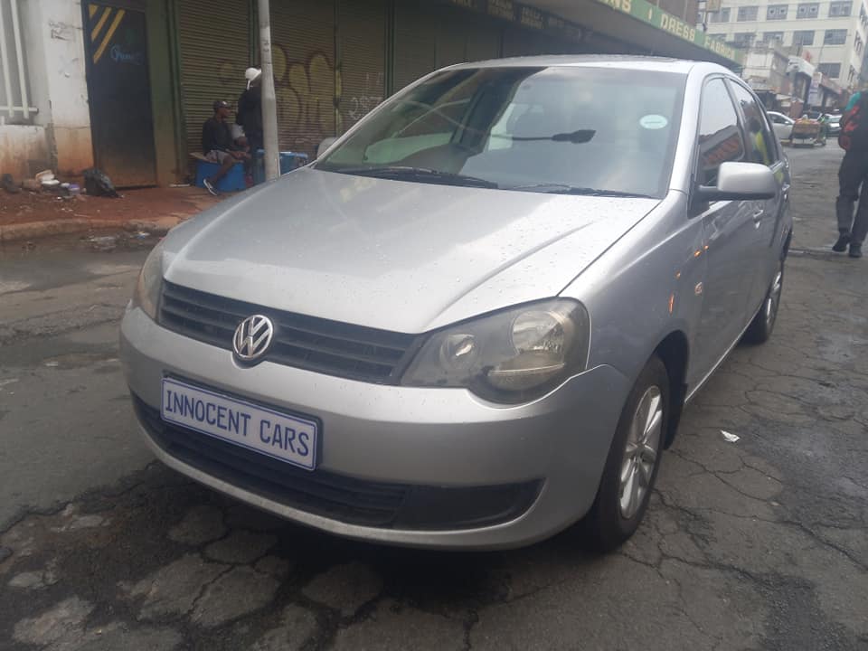 2011 VW POLO VIVO SEDAN 1.4 PETROL, MANUAL TRANSMISSION, SILVER COLOUR, MILEAGE 83000KM