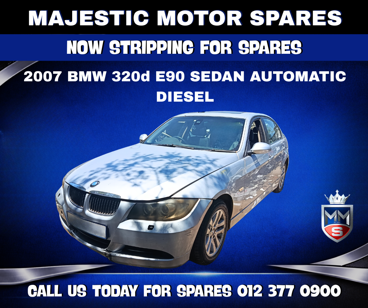 2007 BMW 320d E90 Sedan Automatic Diesel – Stripping for Spares - Private Seller 2007 BMW 320d E90 Sedan Automatic Diesel – Stripping for Spares - Private Seller