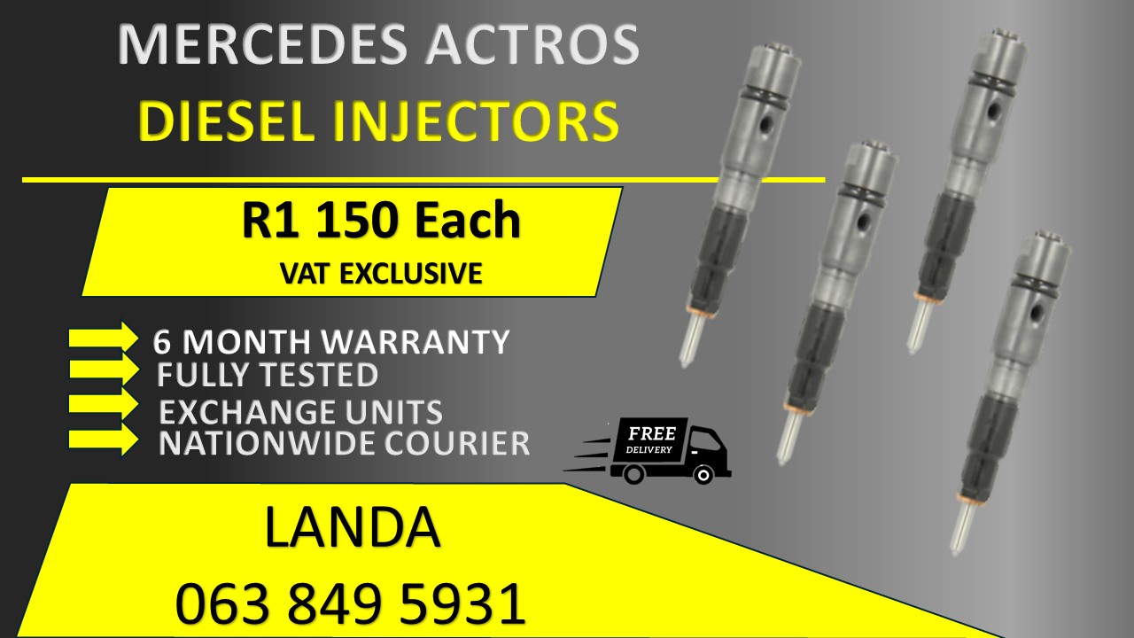 SSANGYONG ACTYON DIESEL INJECTORS FOR SALE OR RECON WITH WARRANTY - Private Seller