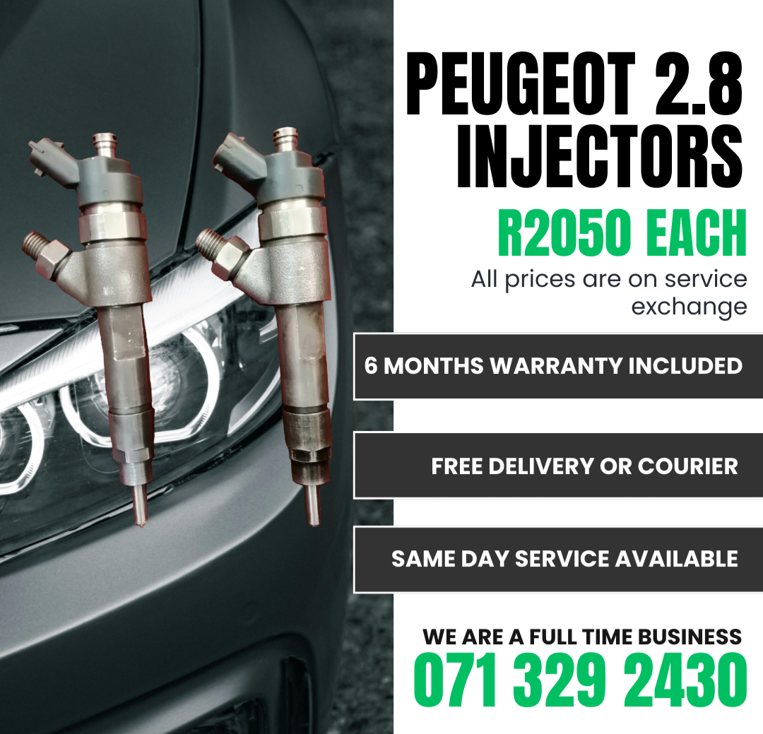 PEUGEOT 2.8 INJECTORS FOR SALE WITH WARRANTY - Private Seller PEUGEOT 2.8 INJECTORS FOR SALE WITH WARRANTY - Private Seller