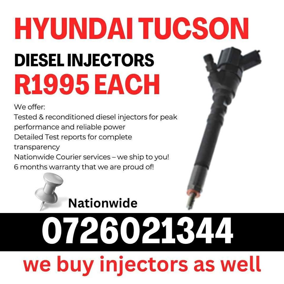 Hyundai Tucson diesel injectors for sale - Private Seller