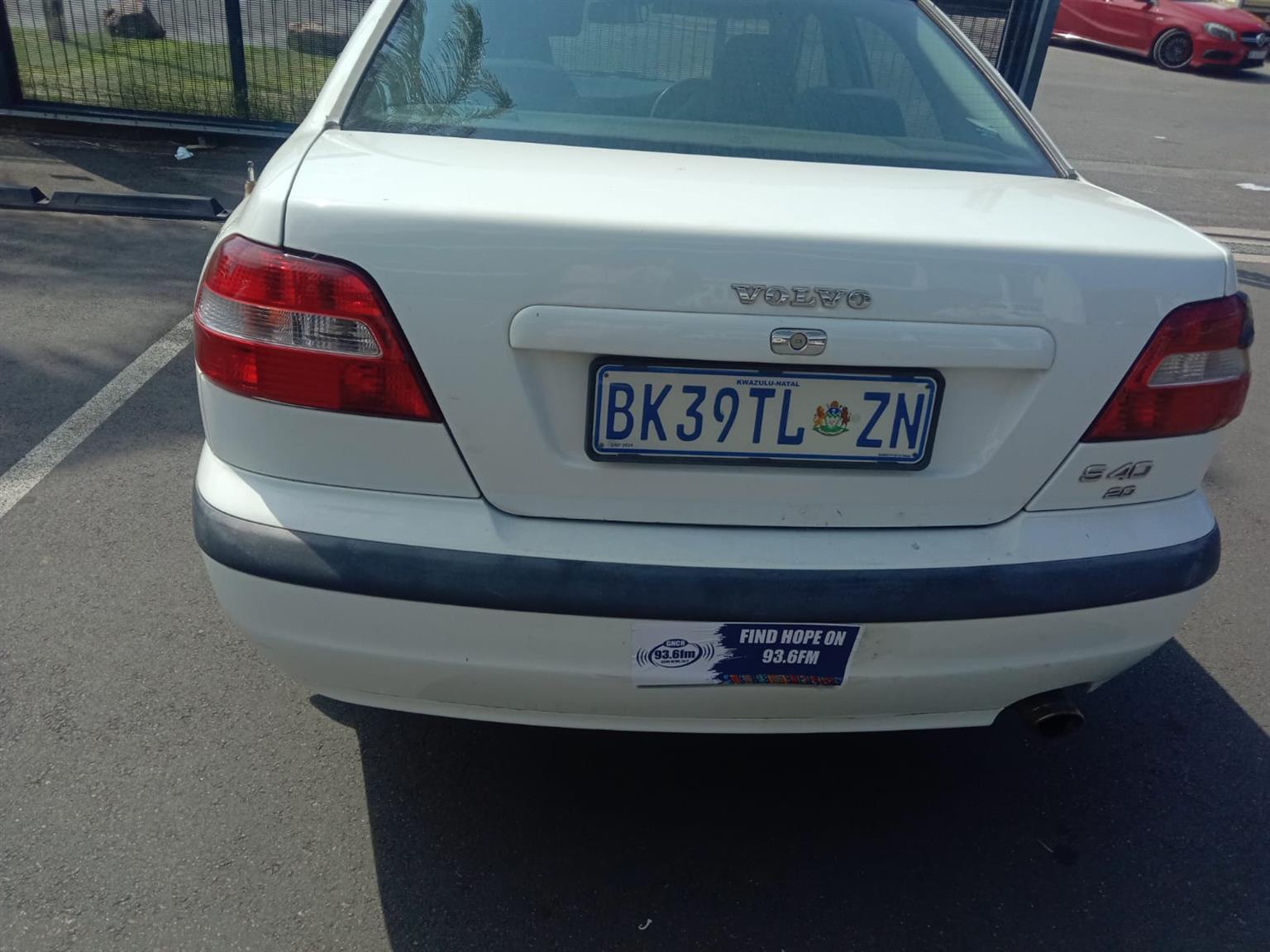 Boot spoiler Volvo s40 - Private Seller Boot spoiler Volvo s40 - Private Seller