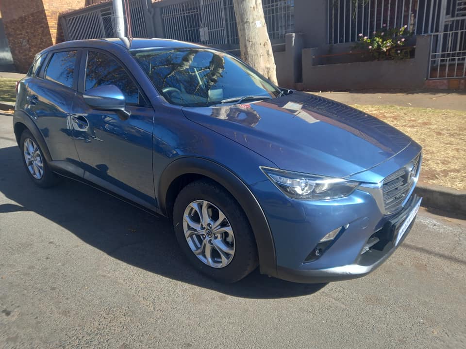 2021 MAZDA Cx3 DYNAMIC 2.0 PETROL ENGINE, MANUAL, BLUE COLOR, MILEAGE 64000KM