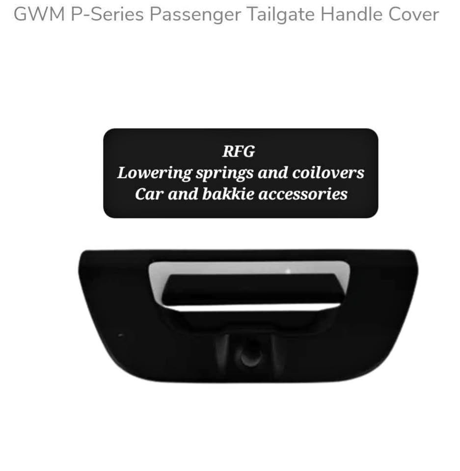Gwm P series commercial or passenger tailgate handle cover - Private Seller Gwm P series commercial or passenger tailgate handle cover - Private Seller