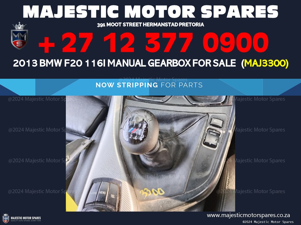 manual 2013 Bmw 116i F20 gearbox for sale used - Private Seller manual 2013 Bmw 116i F20 gearbox for sale used - Private Seller