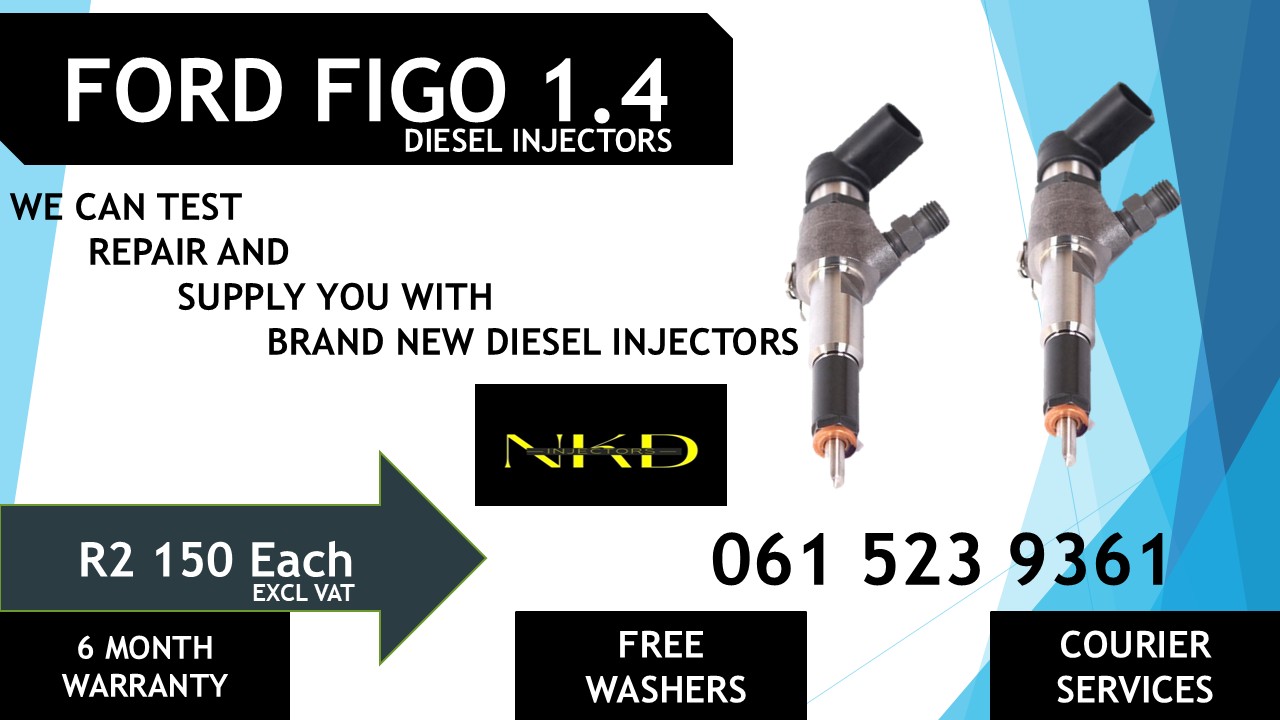 DIESEL INJECTORS FOR FORD FIGO FOR SALE OR RECON - Private Seller DIESEL INJECTORS FOR FORD FIGO FOR SALE OR RECON - Private Seller
