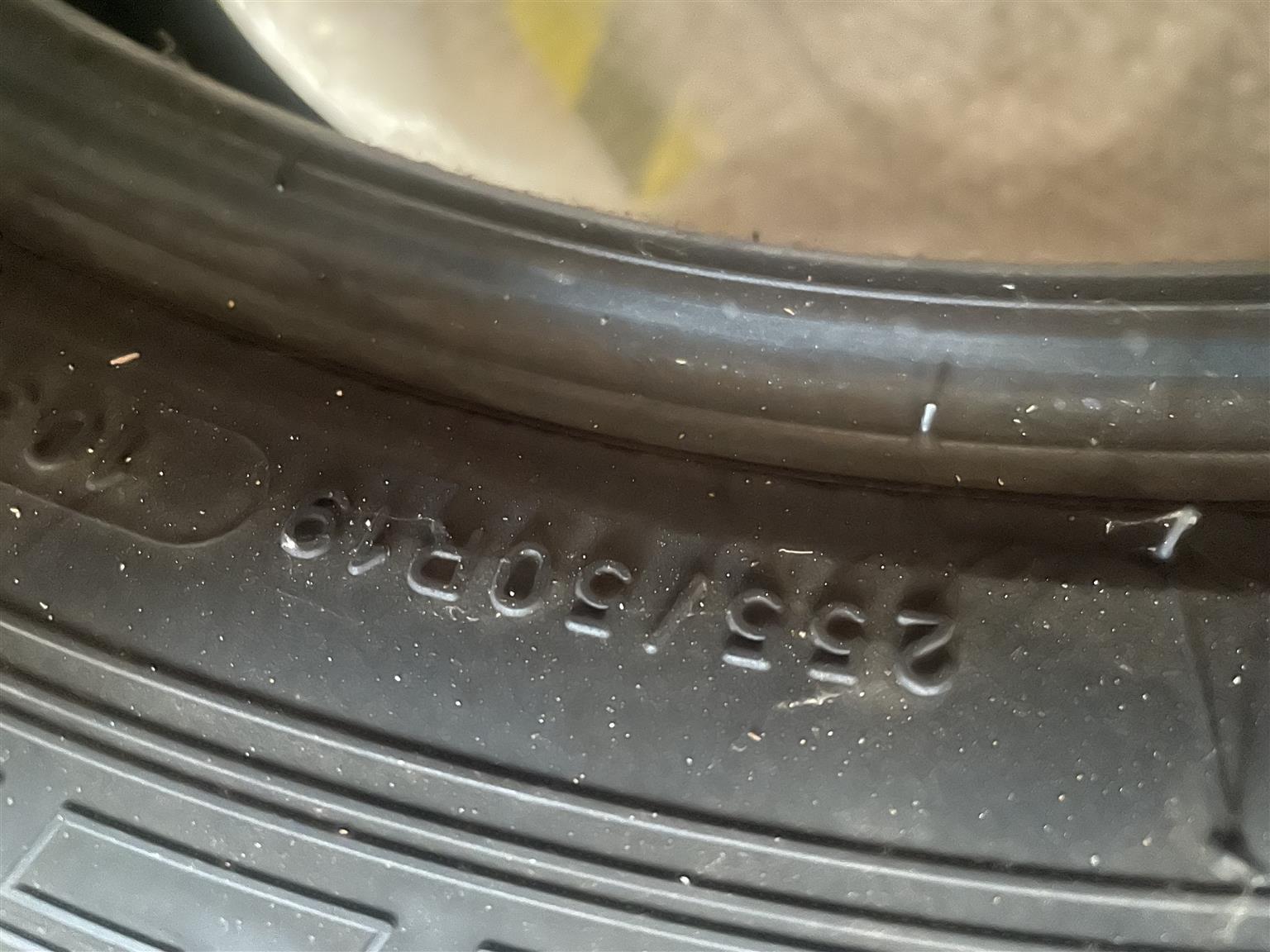 Used Michelin 255x50x19 tyre for sale - Private Seller Used Michelin 255x50x19 tyre for sale - Private Seller