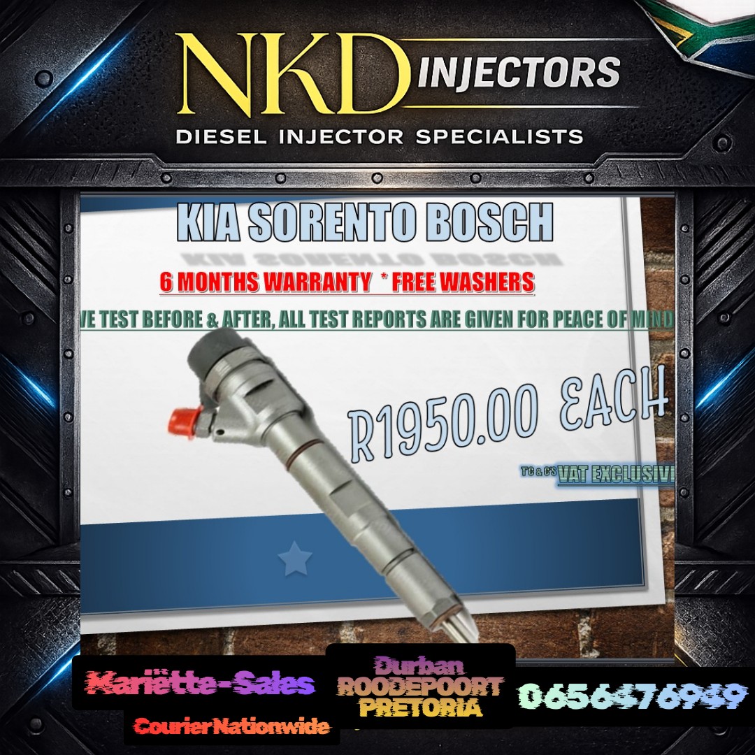 Diesel Injectors Kia Sorento - Private Seller Diesel Injectors Kia Sorento - Private Seller