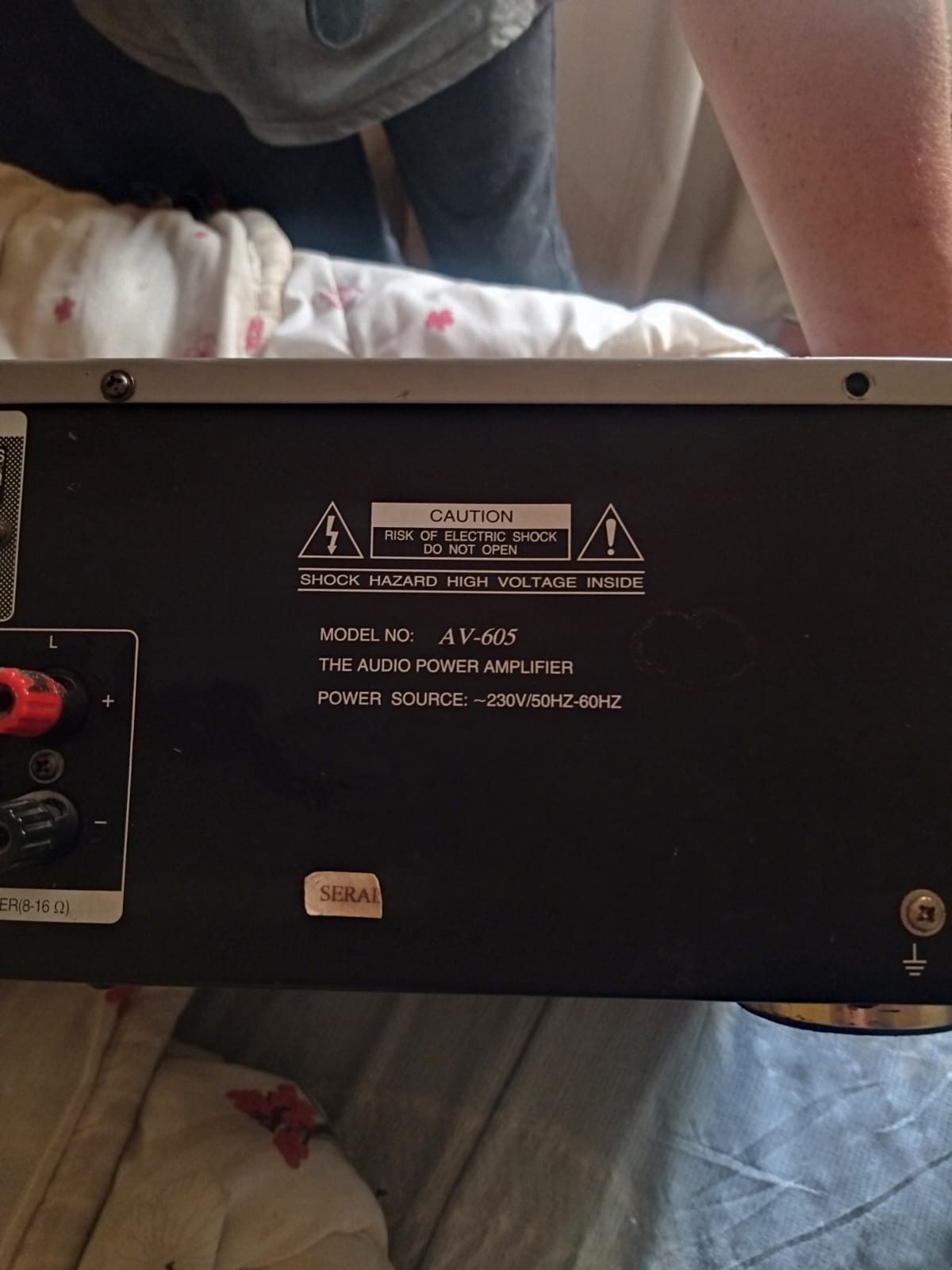 Amplifier great for speakers, dvd ,Tv to be attatched