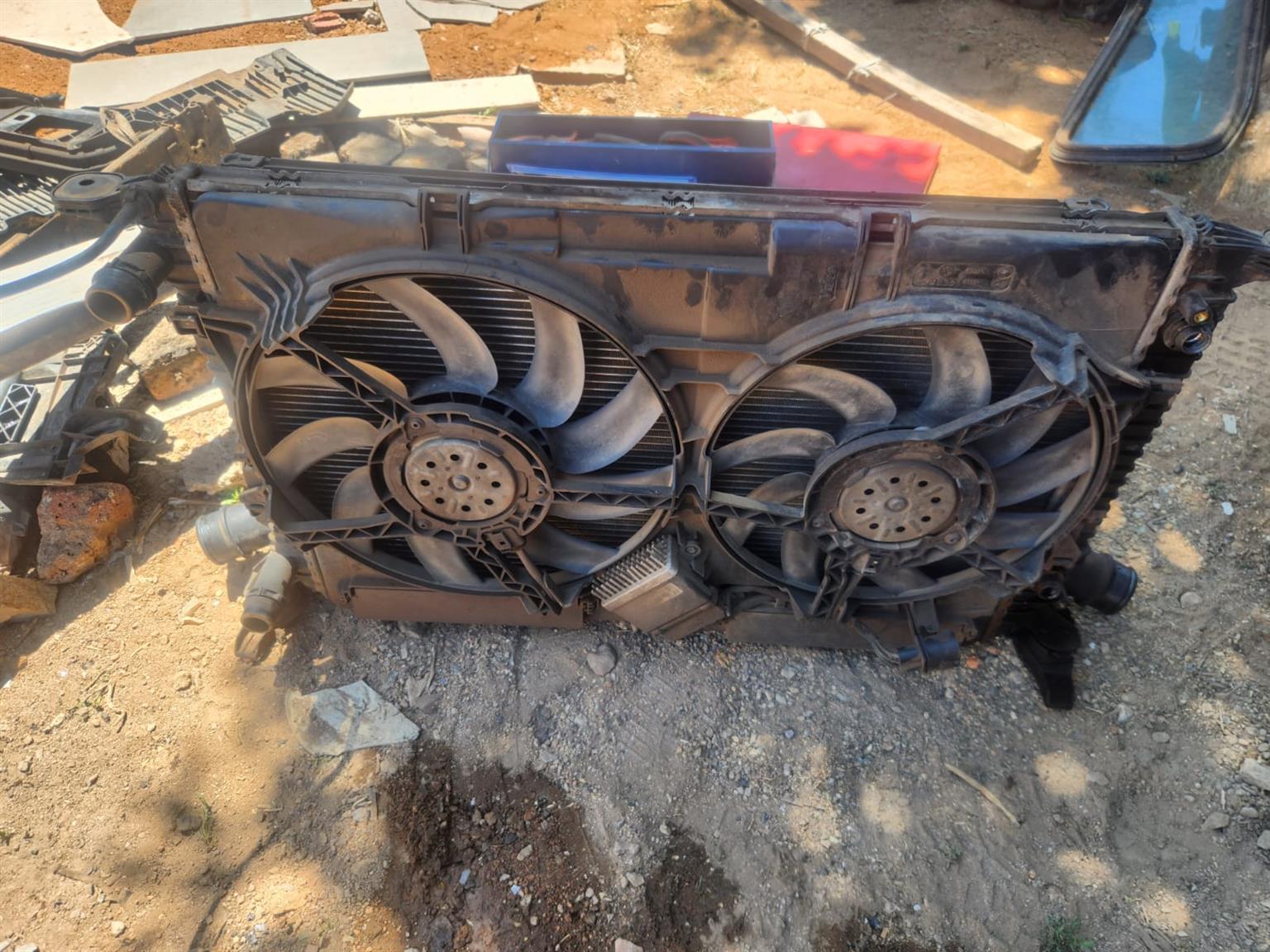 Audi a4 B8 complete radiator set available    #Spares #Stripping #JohannesburgSo Audi a4 B8 complete radiator set available    #Spares #Stripping #JohannesburgSo