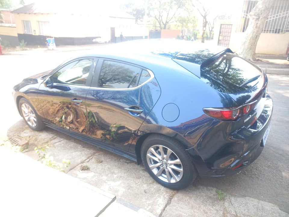 2019 MAZDA 3 SKYACTIVE G 1.6 PETROL, MANUAL, NAVY BLUE COLOR