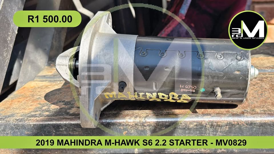 2019 MAHINDRA M-HAWK S6 2.2 STARTER – MV0829