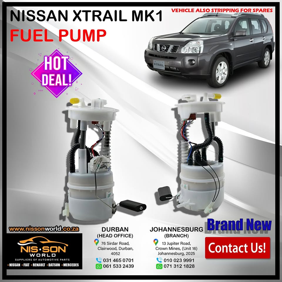 Used NISSAN XTRAIL MK1 FUEL PUMP for sale in KwaZulu-Natal | Auto Mart