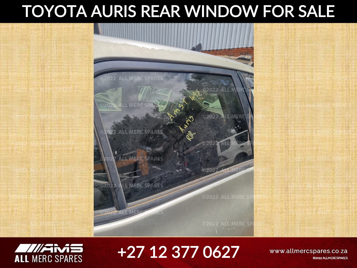 Used Toyota Auris Rear Window for Sale - Private Seller Used Toyota Auris Rear Window for Sale - Private Seller