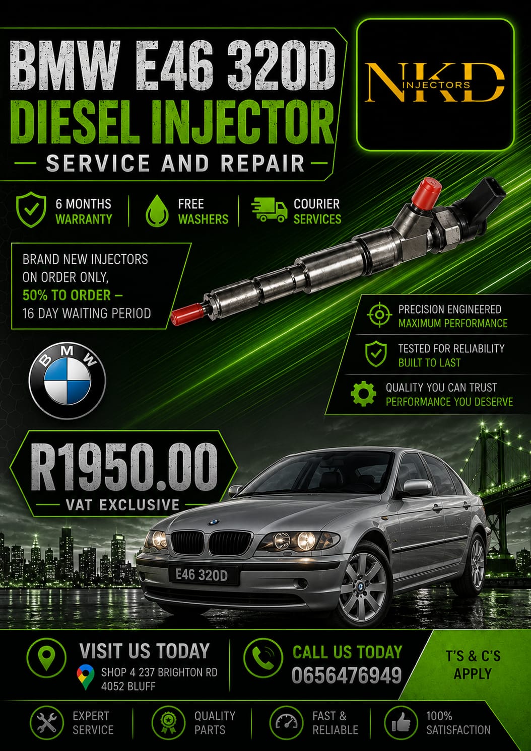 Fix_YOur_BMW_E46_320D_Diesel_injectors_With_NKD - Private Seller Fix_YOur_BMW_E46_320D_Diesel_injectors_With_NKD - Private Seller