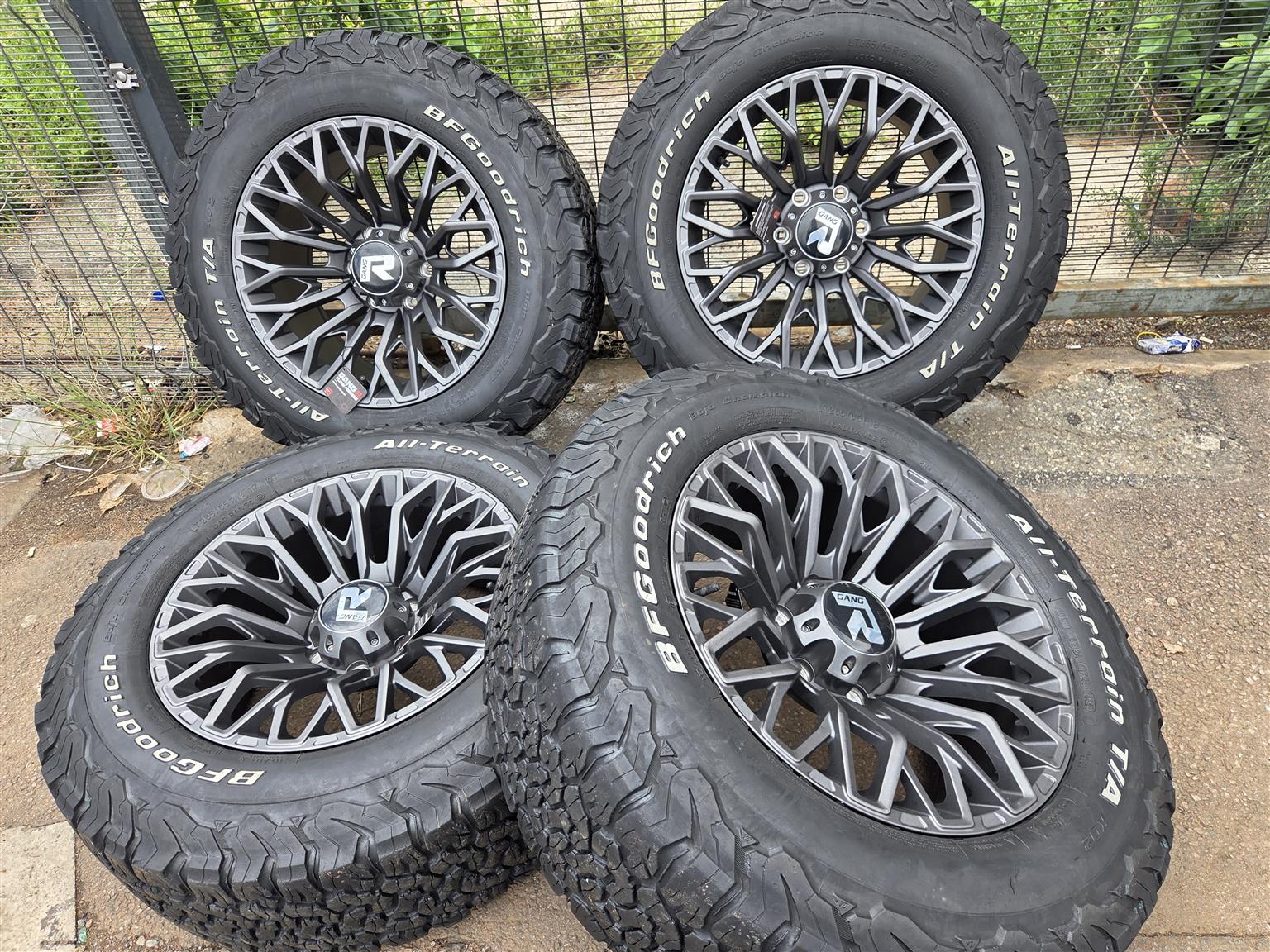 New bakkie mags size 18 set with tyres 6/139 pcd - Private Seller New bakkie mags size 18 set with tyres 6/139 pcd - Private Seller