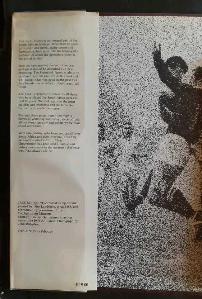 Springbok Saga - A Pictorial History From 1891 by Chris Greyvenstein