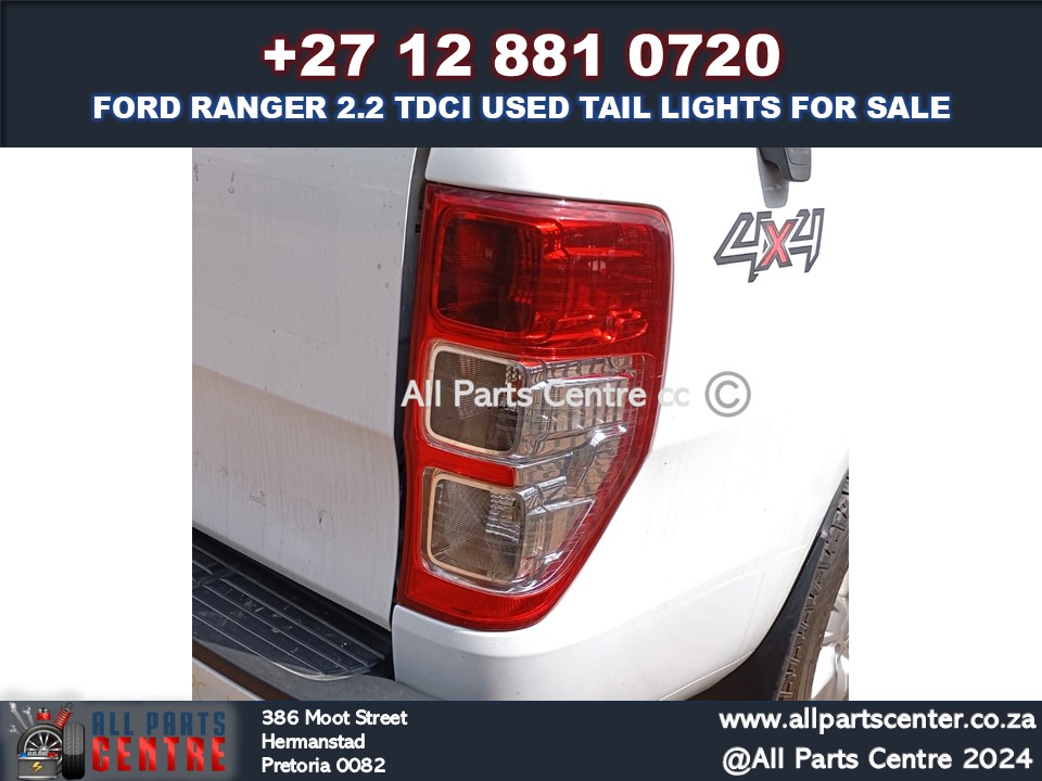 Ford Ranger 2.2 TDCI Tail Lights Used for Sale Ford Ranger 2.2 TDCI Tail Lights Used for Sale
