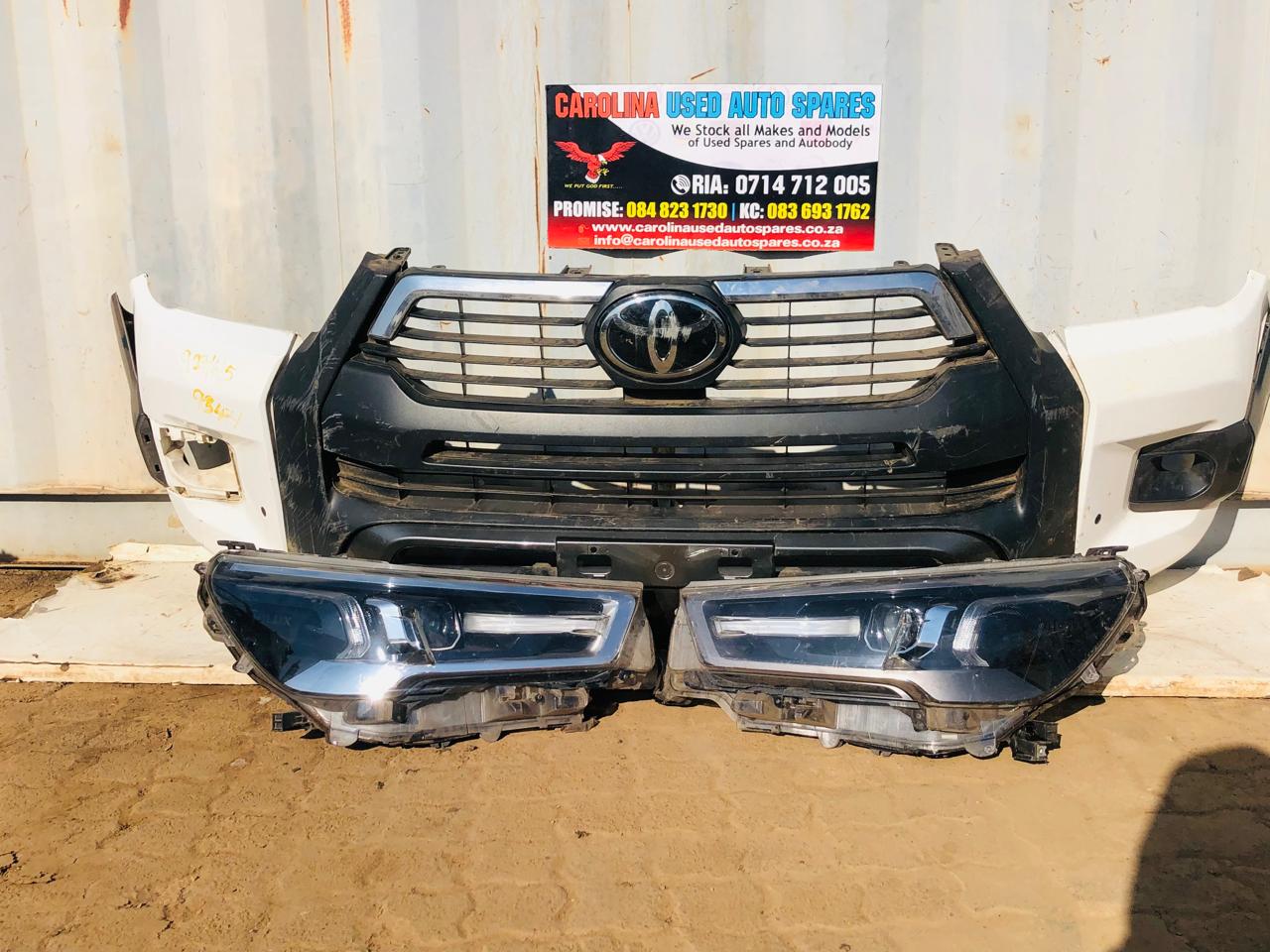 Toyota Legend Rs front bumper with left and right side LED headlight - Private Seller Toyota Legend Rs front bumper with left and right side LED headlight - Private Seller
