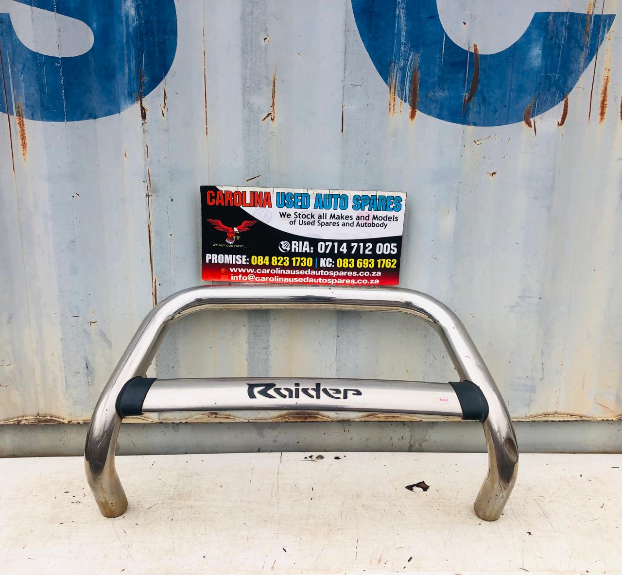 Toyota Hilux Gd6 Raider nudge bar (chrome) replacement (2024) - Private Seller