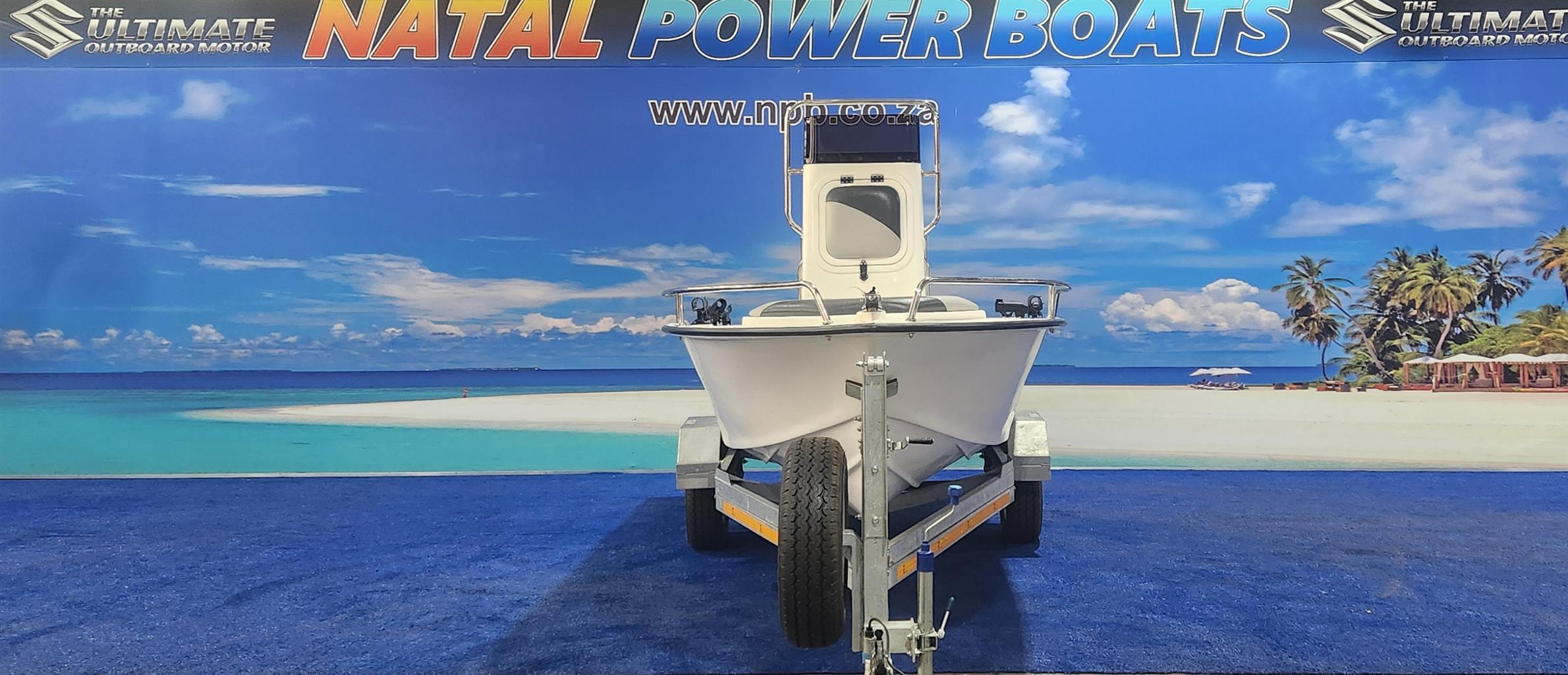 GETAWAY 475 SPEARO ON TRAILER 60 HP YAMAHA 2 STROKE 234 HOURS