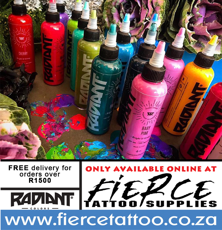 Tattoo Ink Sets: Radiant Colors 10 x 1oz - Hildbrandt Tattoo Supply