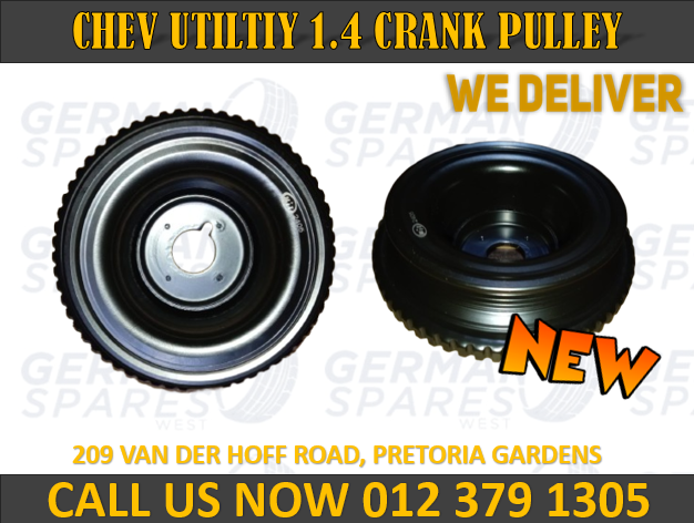 CHEV UTILITY 1.4 CRANK PULLEY NEW FOR SALE - Private Seller CHEV UTILITY 1.4 CRANK PULLEY NEW FOR SALE - Private Seller